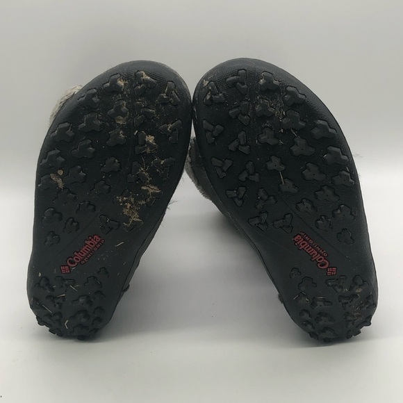 Columbia Boots Women's 8 Gray Minx II Mid Lace Omni Grip Insulated Snow Winter - Picture 9 of 9